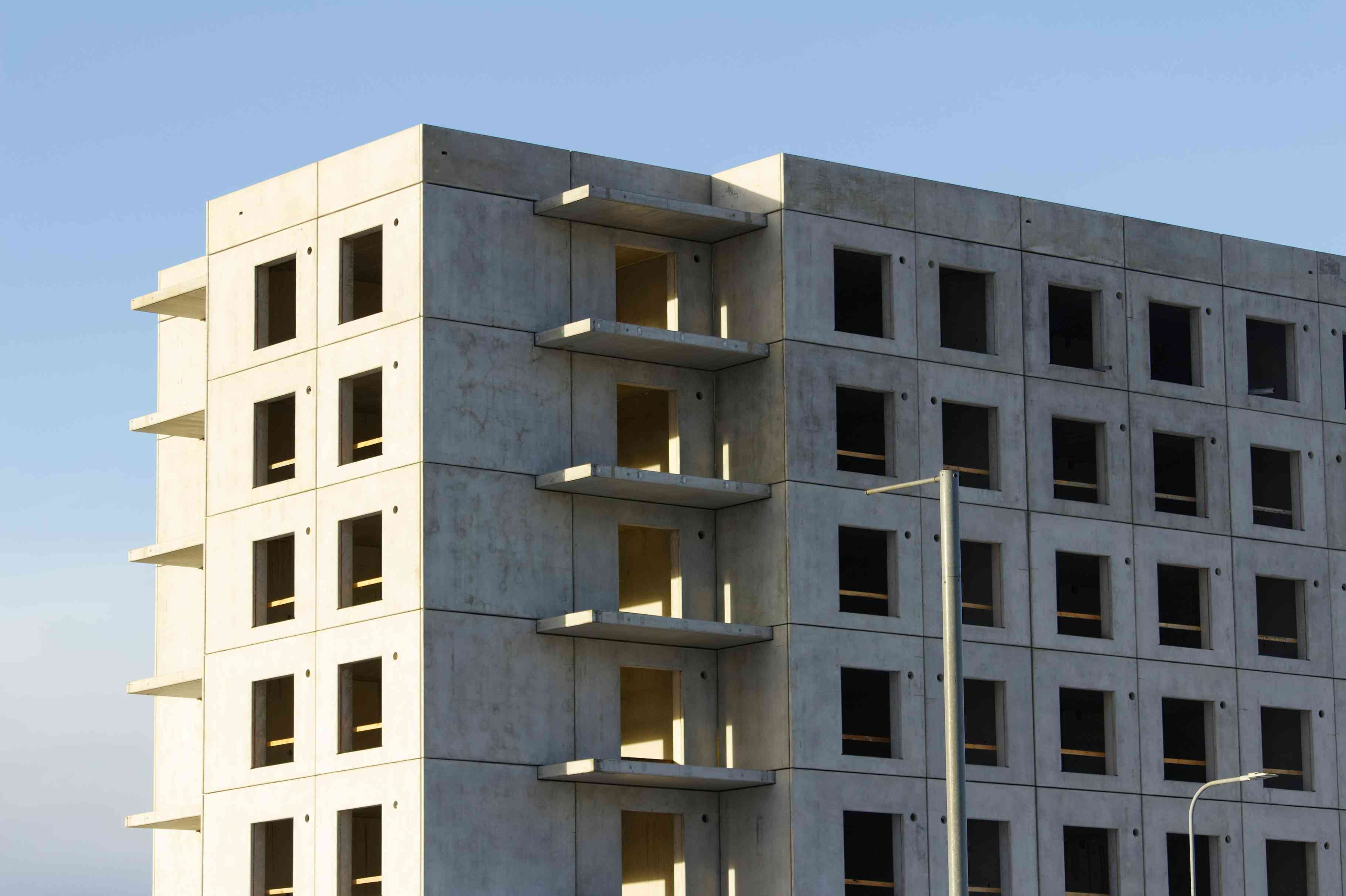 Plaza and Multi-Story Construction